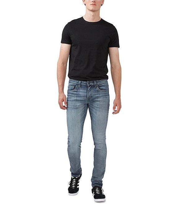 Buffalo David Bitton Skinny Max Fit Light Wash Jeans Product Image