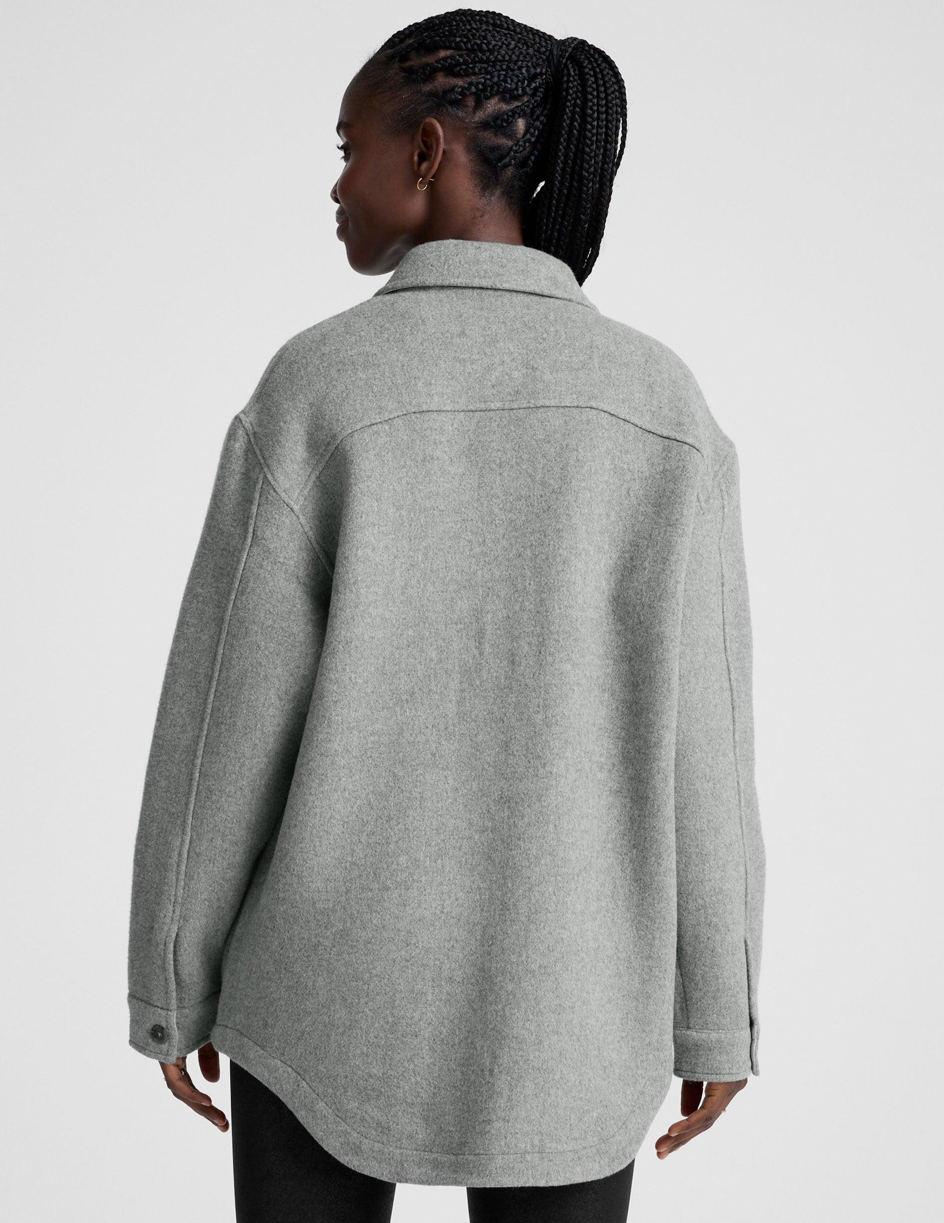 Insulated Wool Shirt Jacket Product Image