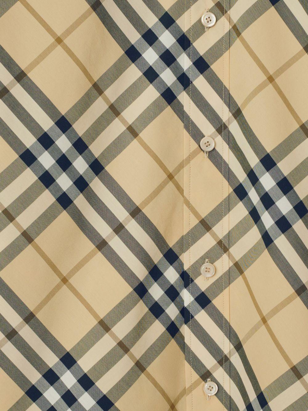 Vintage Check cotton shirt Product Image