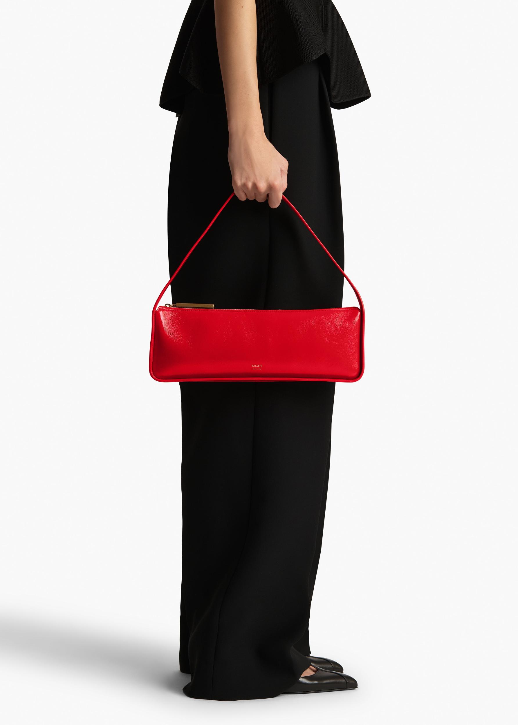 Lori Baguette Bag in Rebel Crackle Patent Leather Product Image