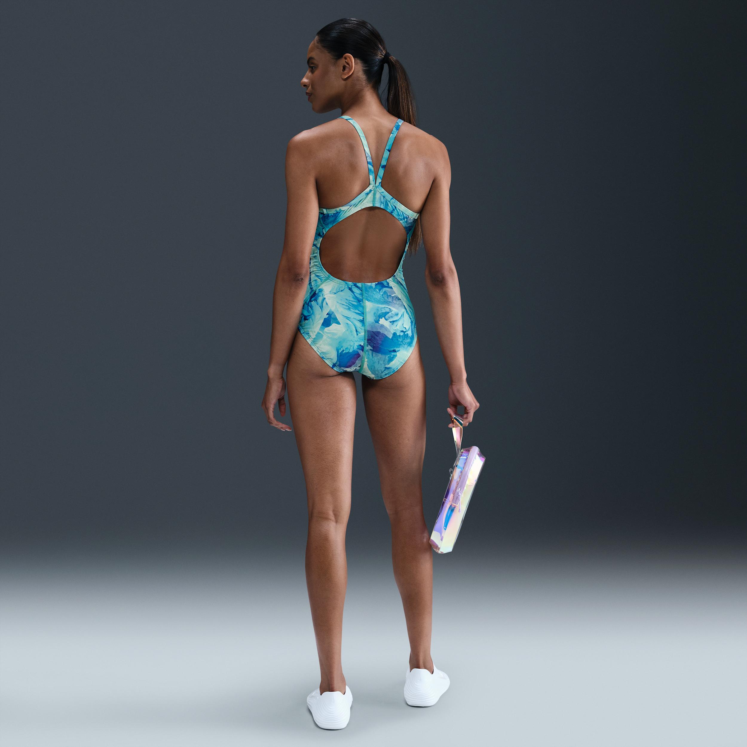 Nike Womens Swim HydraStrong Racerback One-Piece | NESSF013-969 Product Image