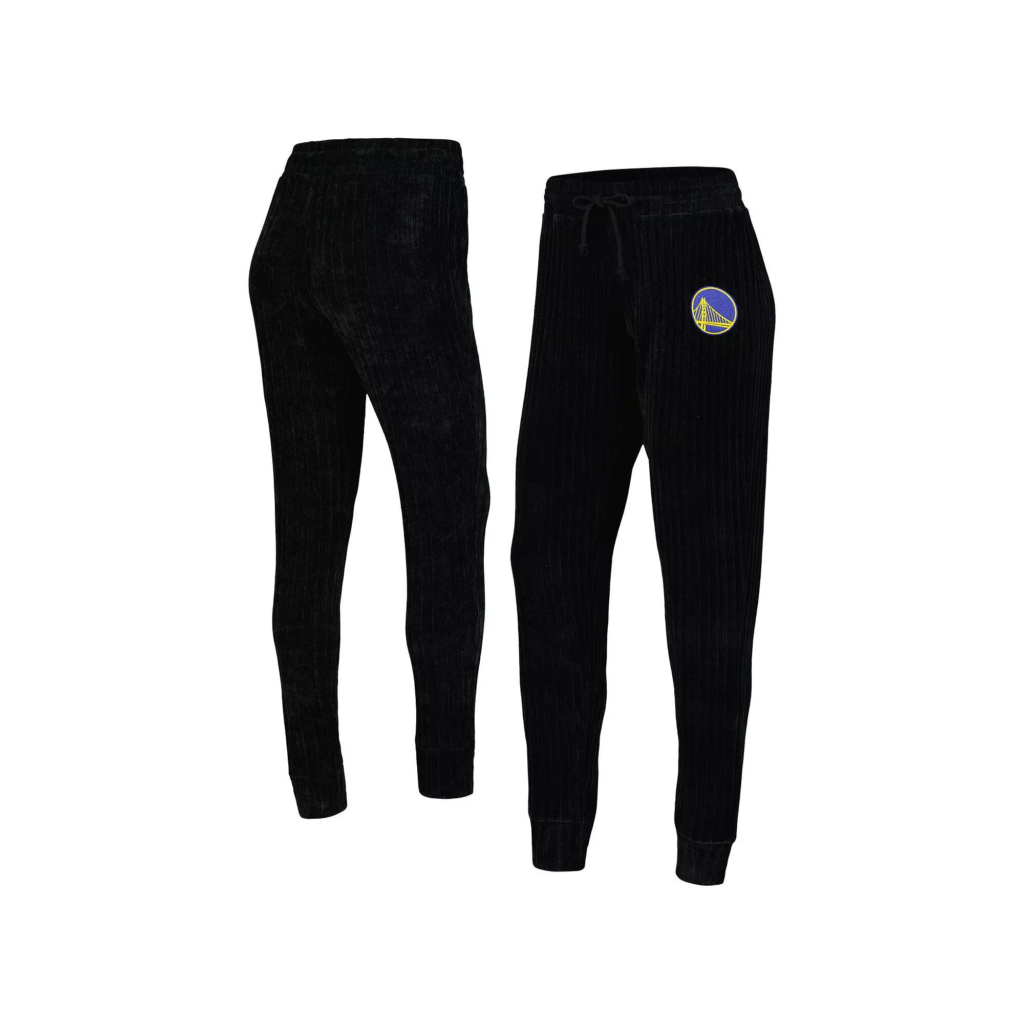 Women's College Concepts Black Golden State Warriors Linger Pants,  Product Image
