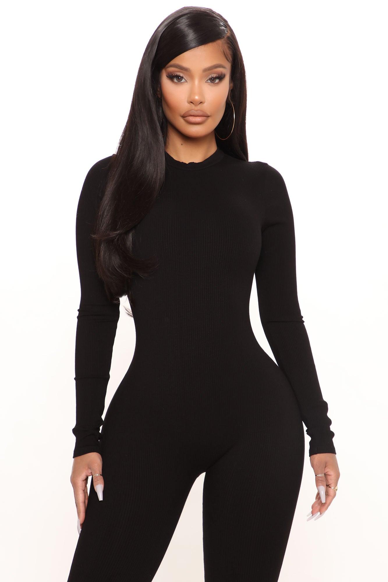 Maribel Snatched Jumpsuit - Black Product Image