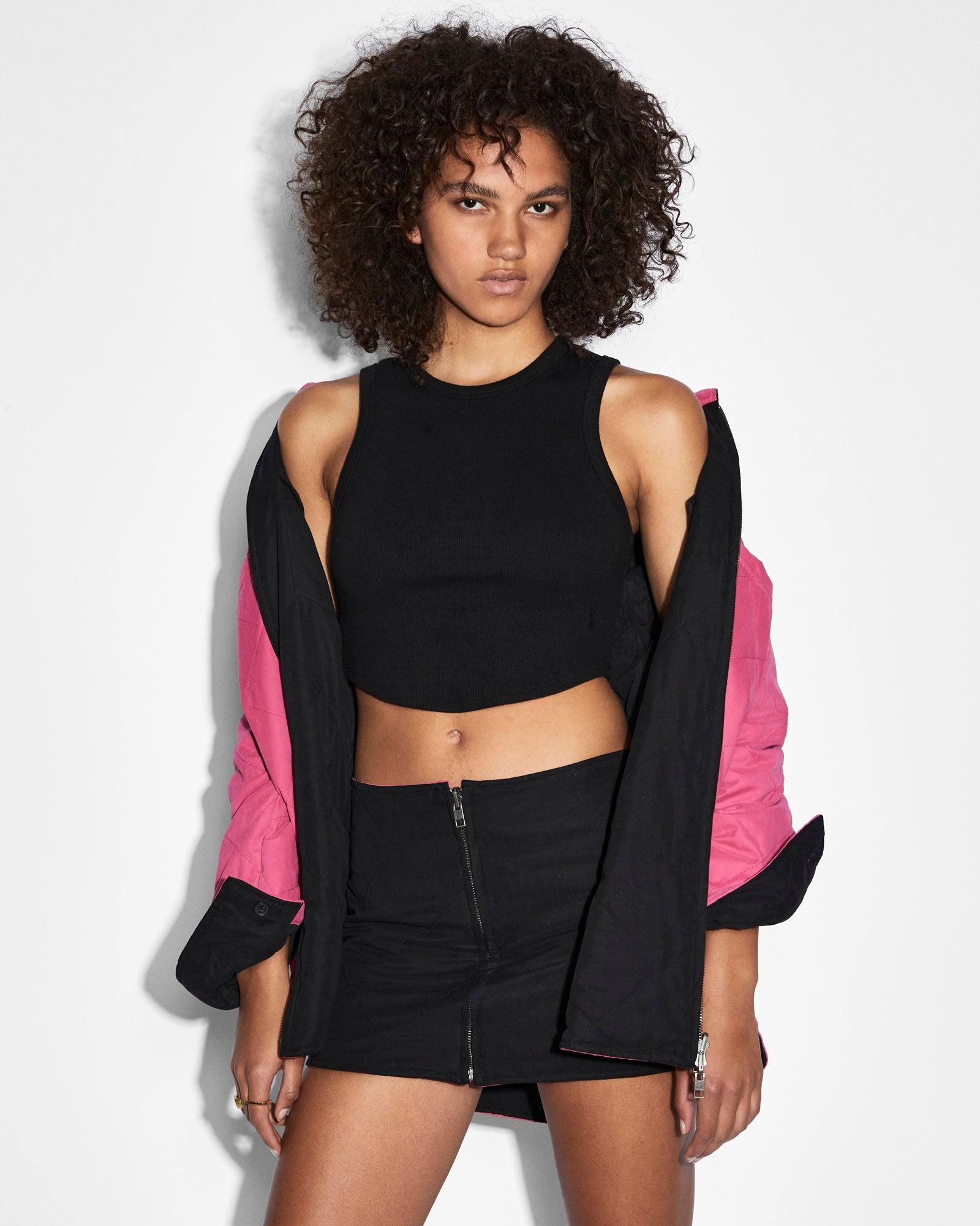 REVERSIBLE LS SHACKET Female Product Image