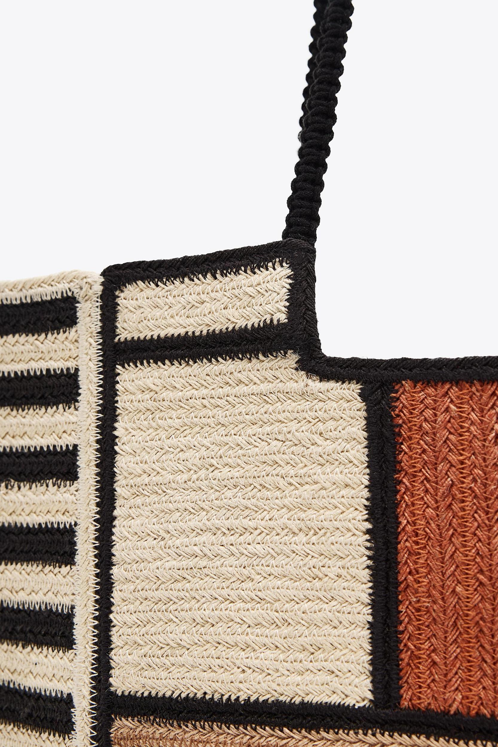STRIPED JUTE BAG Product Image
