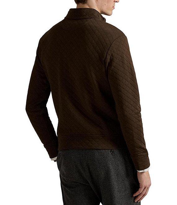 Polo Ralph Lauren Quilted Double-Knit Jersey Pullover Product Image