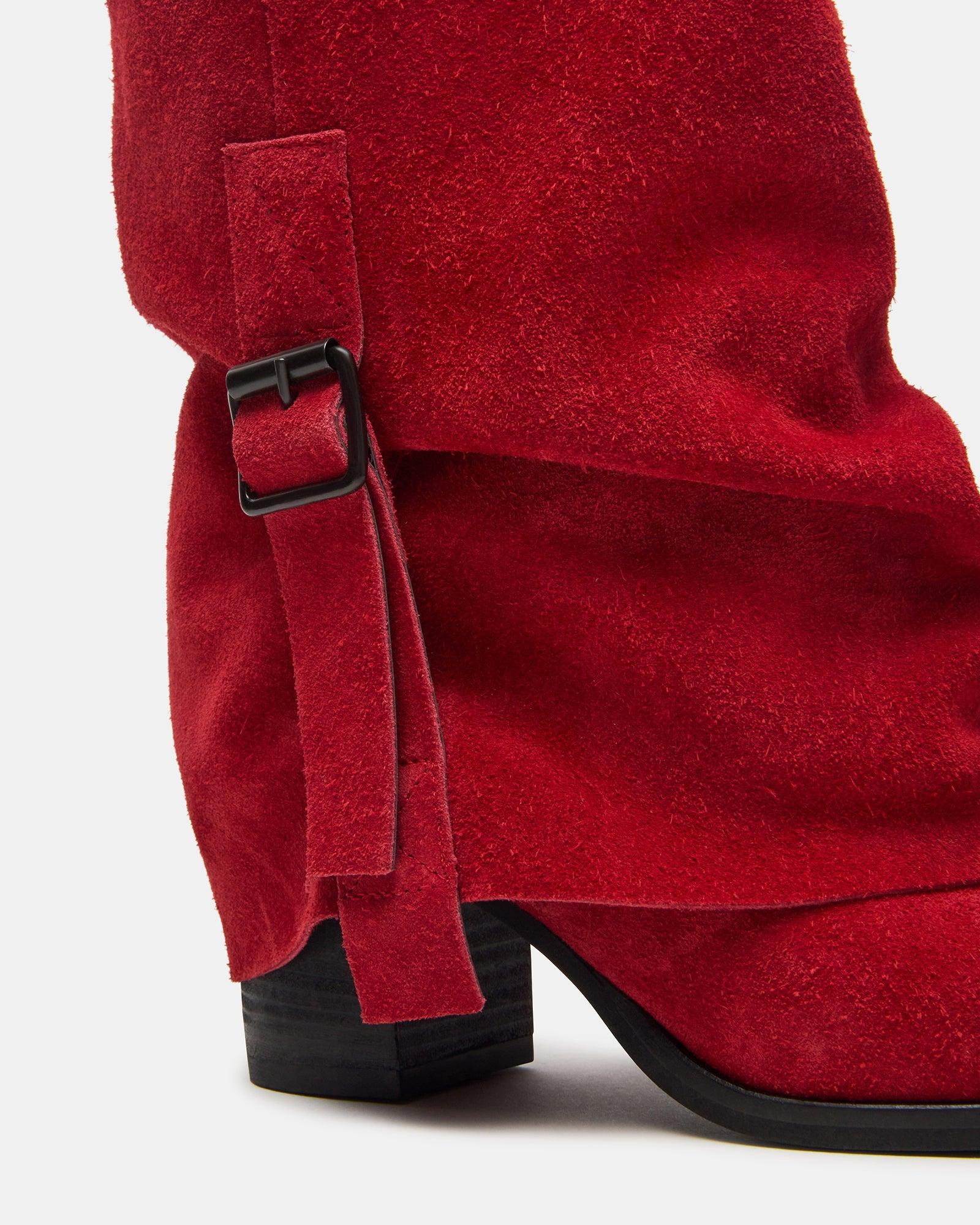 BOZEMAN RED SUEDE Female Product Image
