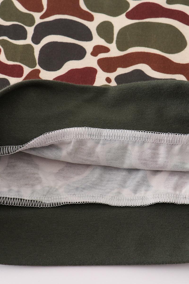 Blue ocean breeze shells print dad&me top Product Image