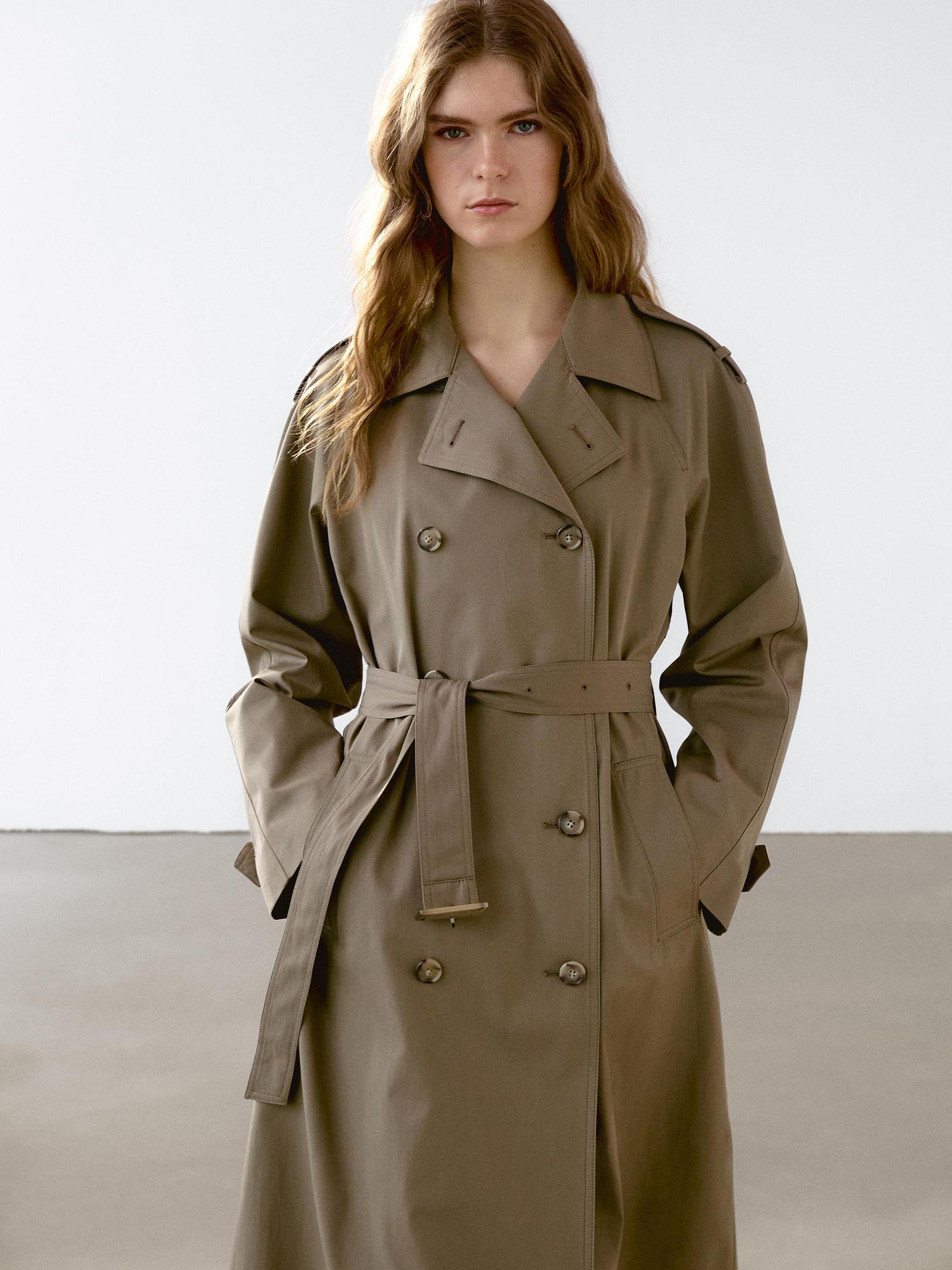 Classic water-repellent trench coat Product Image