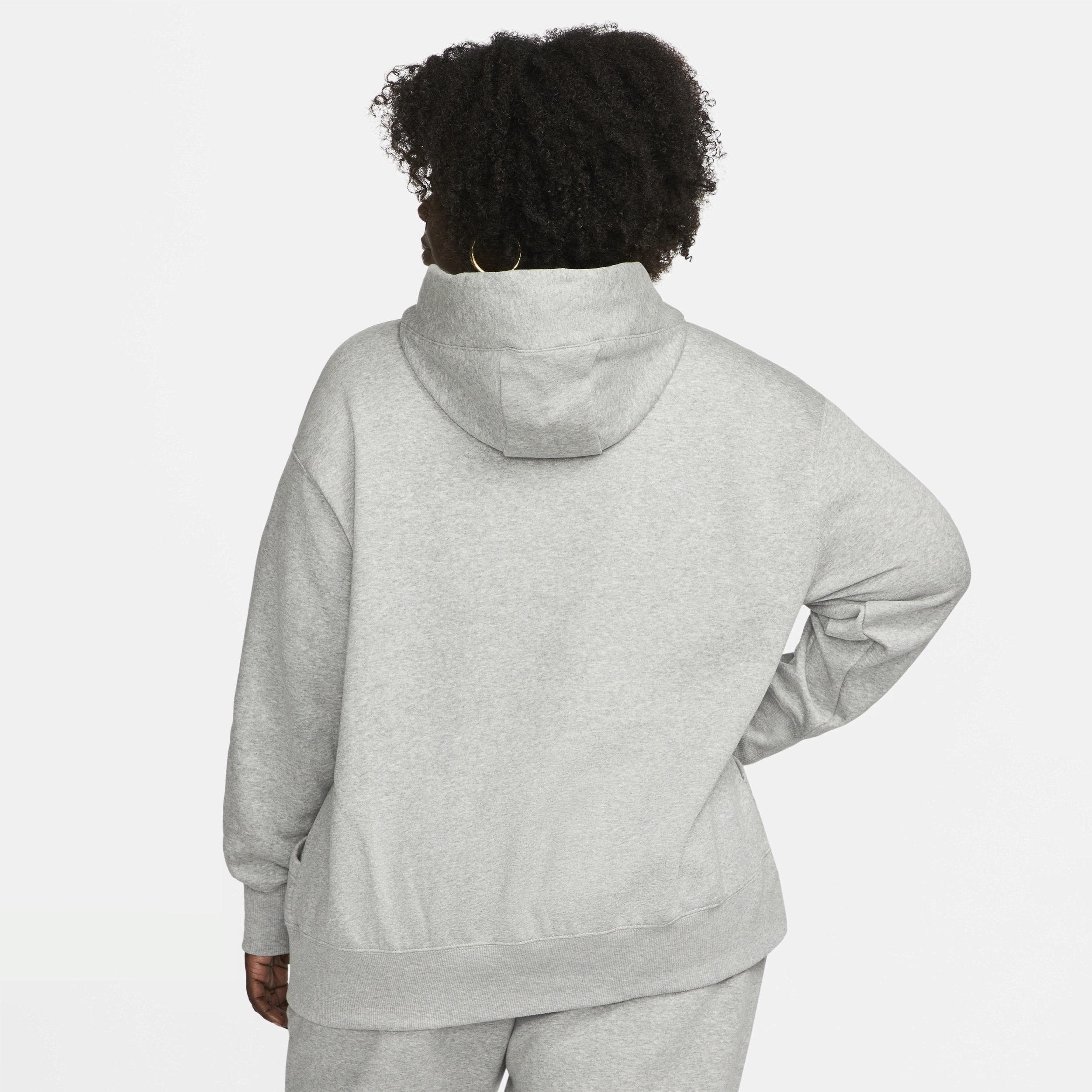 Womens Nike Sportswear Phoenix Fleece Oversized Pullover Hoodie (Plus Size) | DV4984-063 Product Image