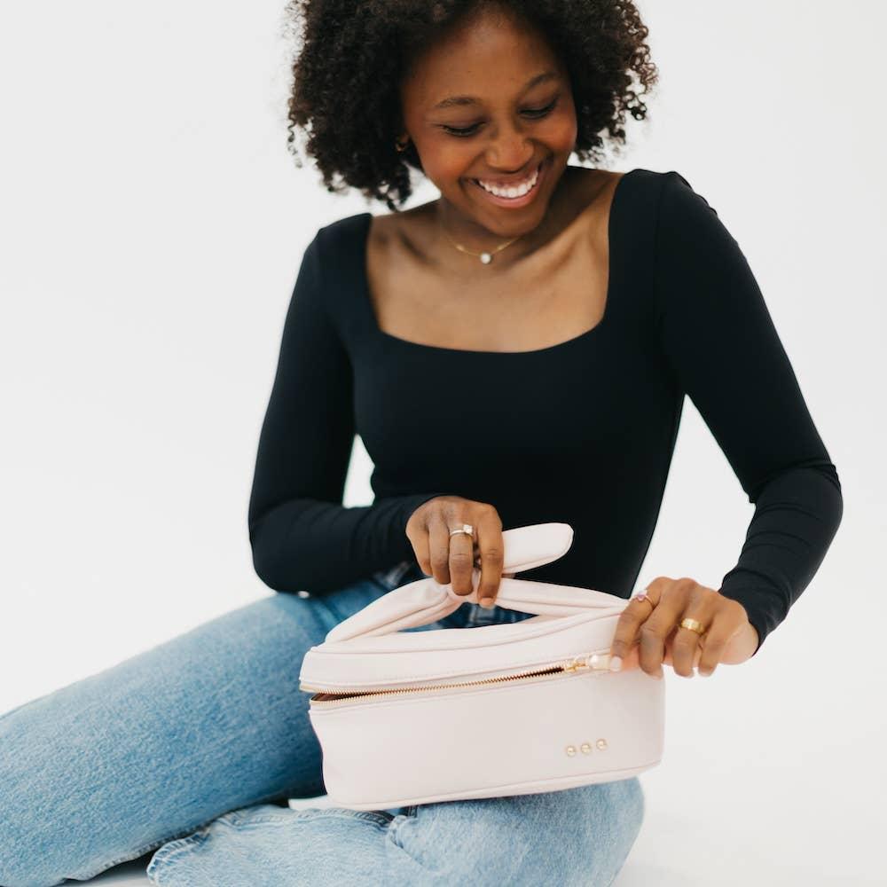 Madelyn Bow Makeup Bag Product Image