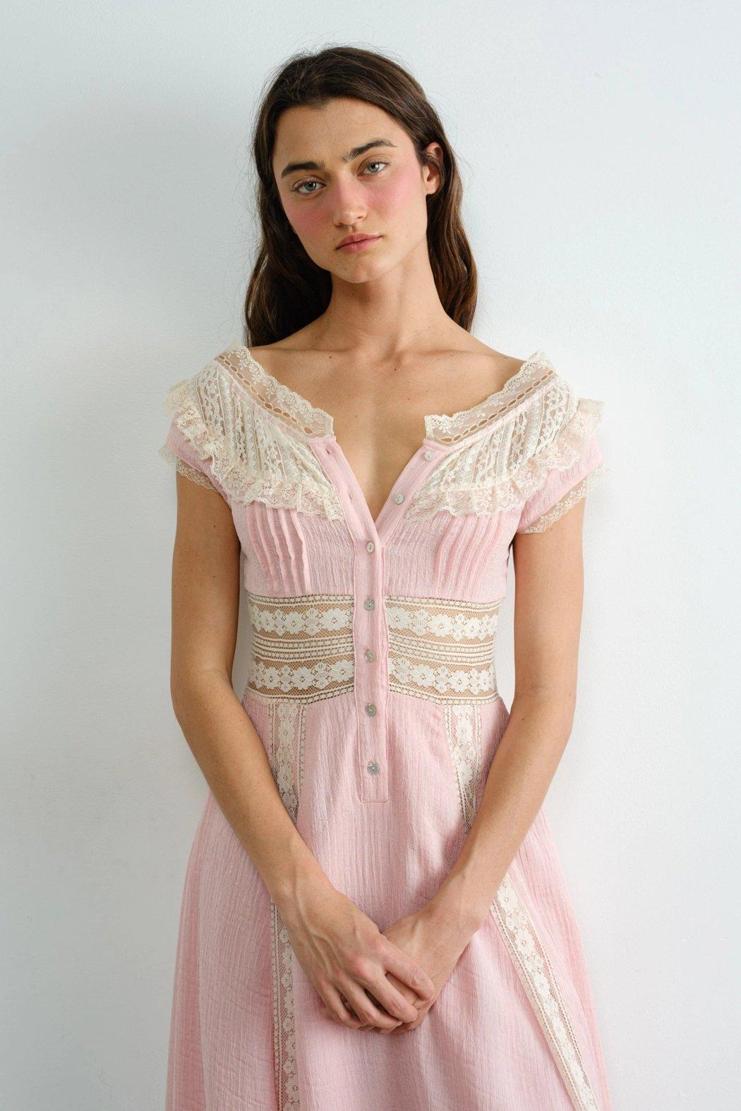 Reversible Lace Dress Product Image