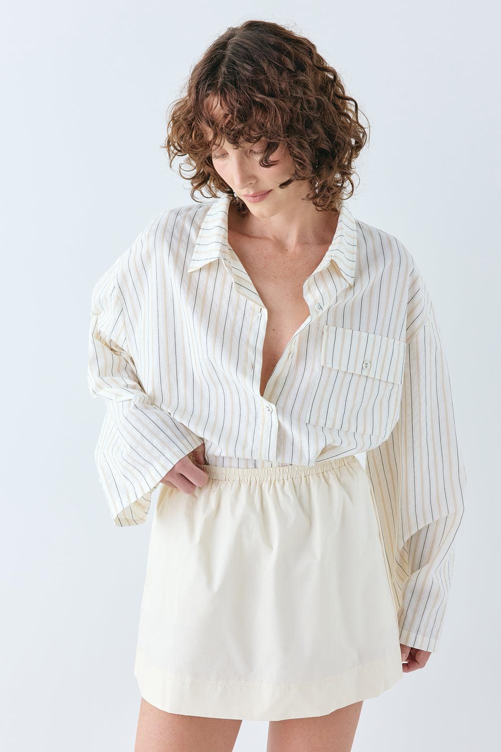 Elka Mini Skirt Cream Product Image