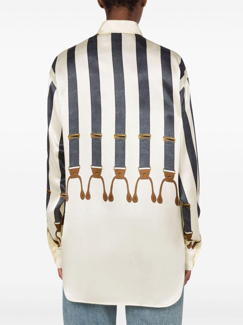 Belt Print Shirt Product Image