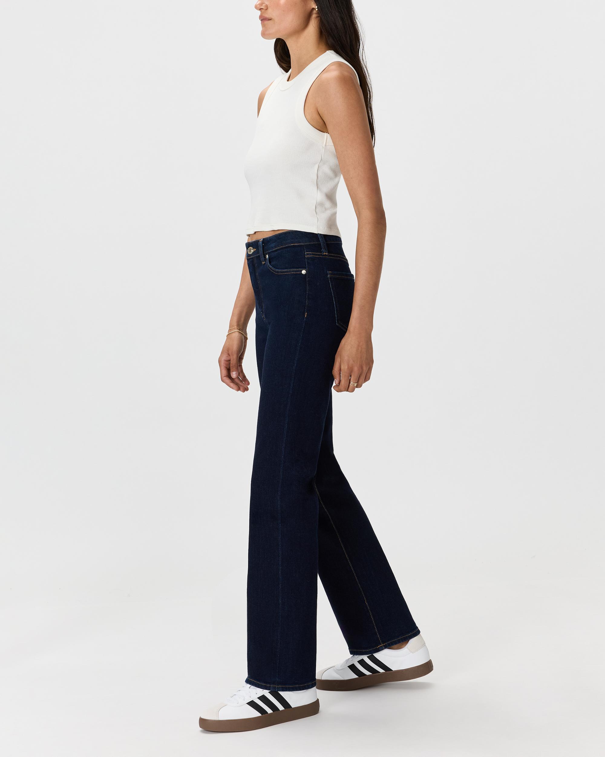 Quince | Women's Bella Stretch Straight Jeans Organic Cotton Product Image