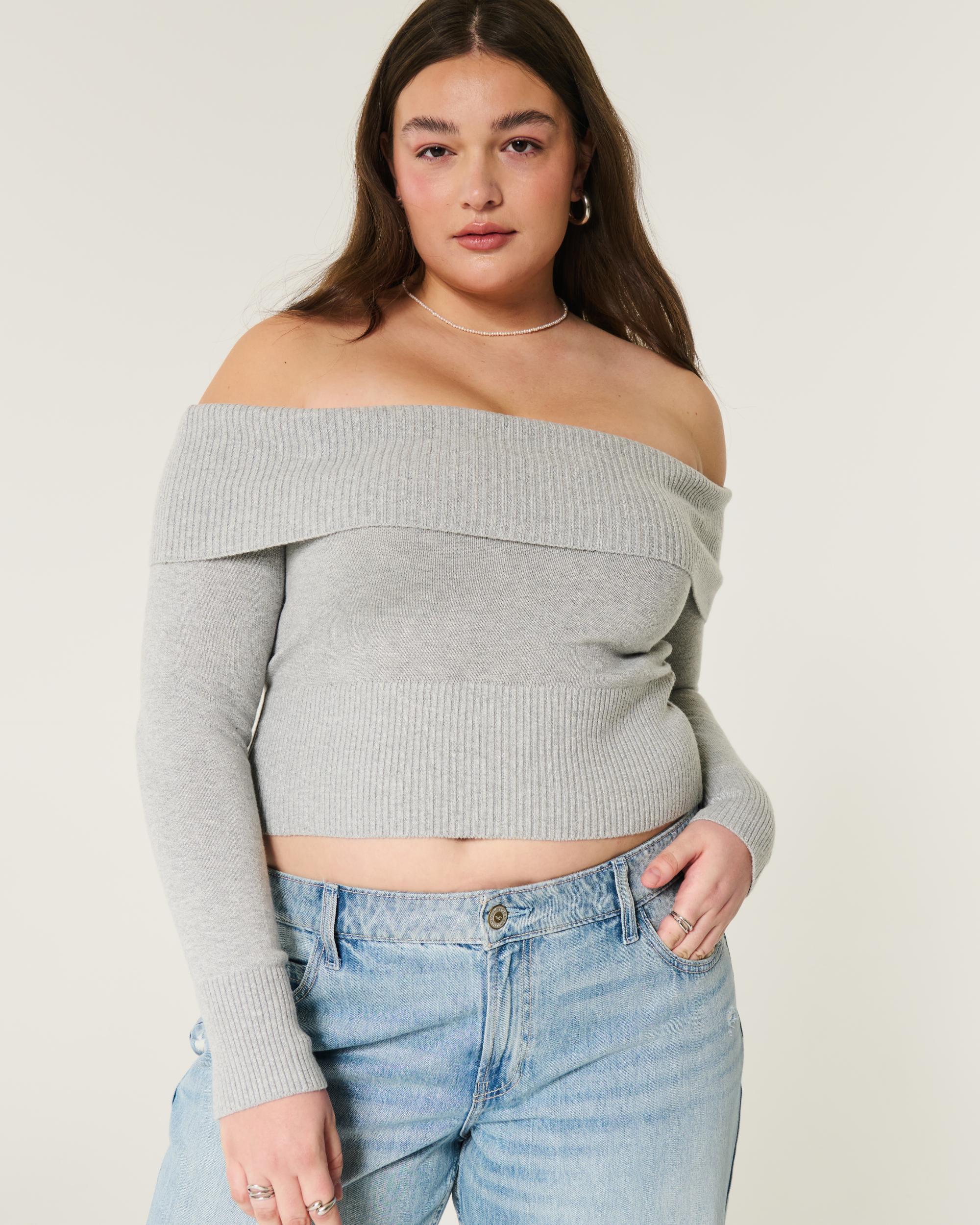 Off-the-Shoulder Sweater Product Image