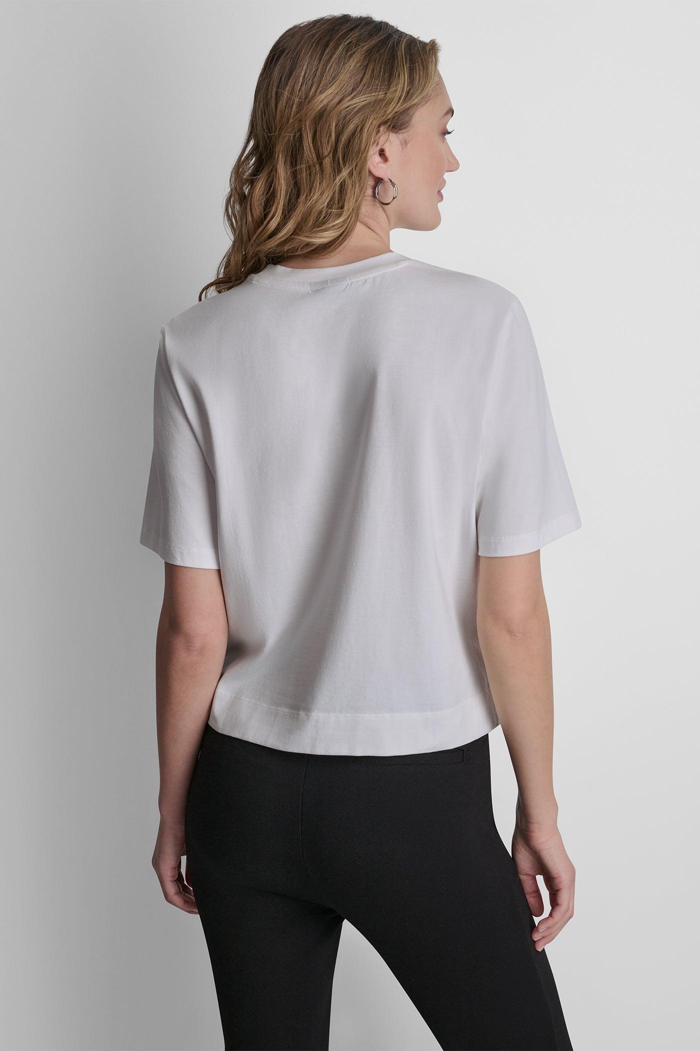 CRYSTAL BORDER LOGO GRAPHIC TEE Product Image