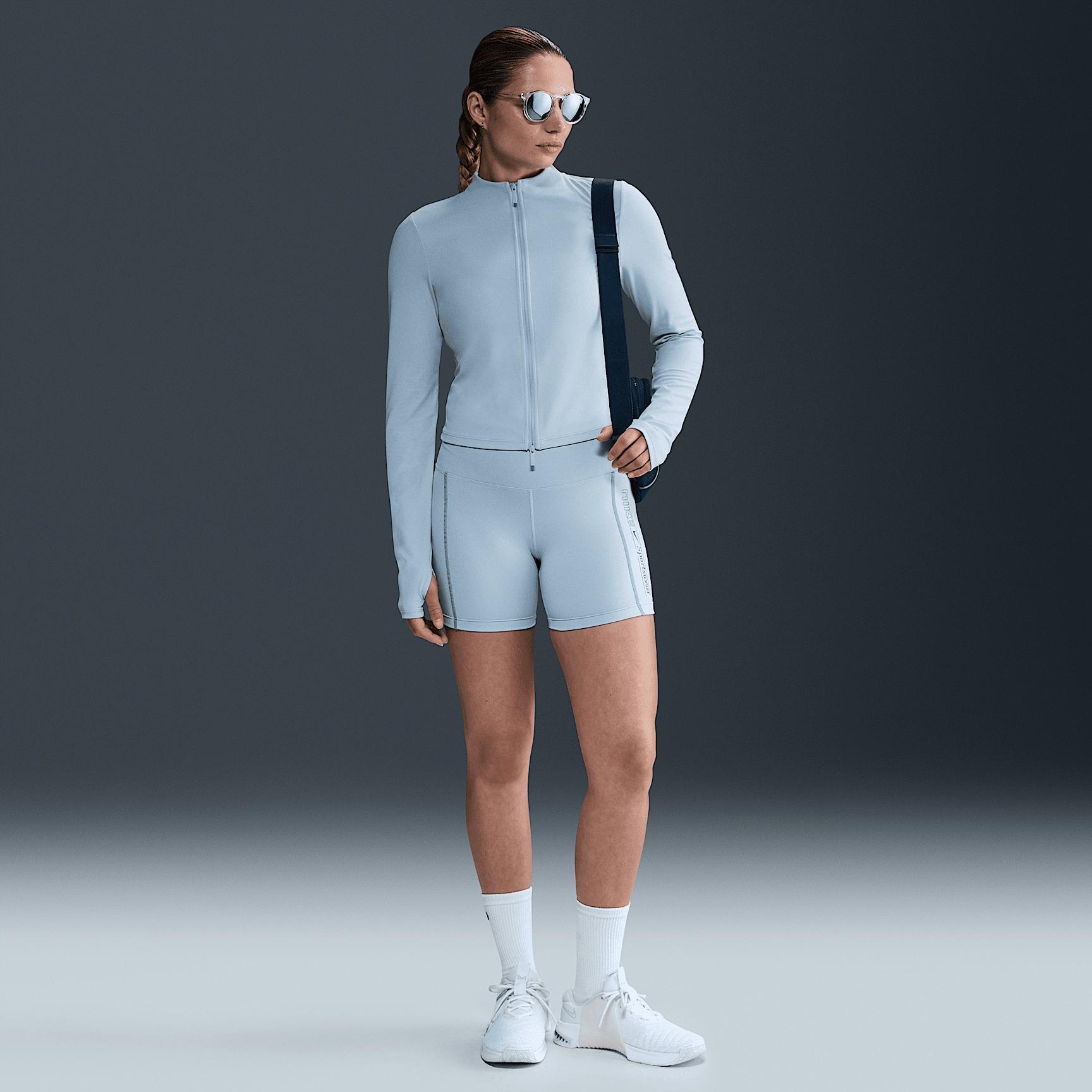 Nike Women's Zenvy Dri-FIT Full-Zip Long-Sleeve Top Product Image