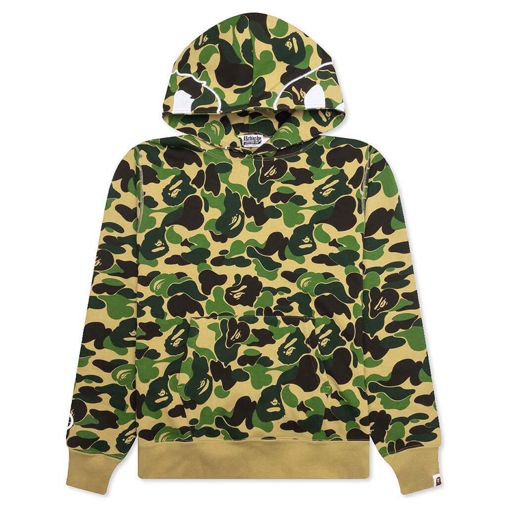 ABC Camo 2nd APE Pullover Hoodie - Green Male Product Image