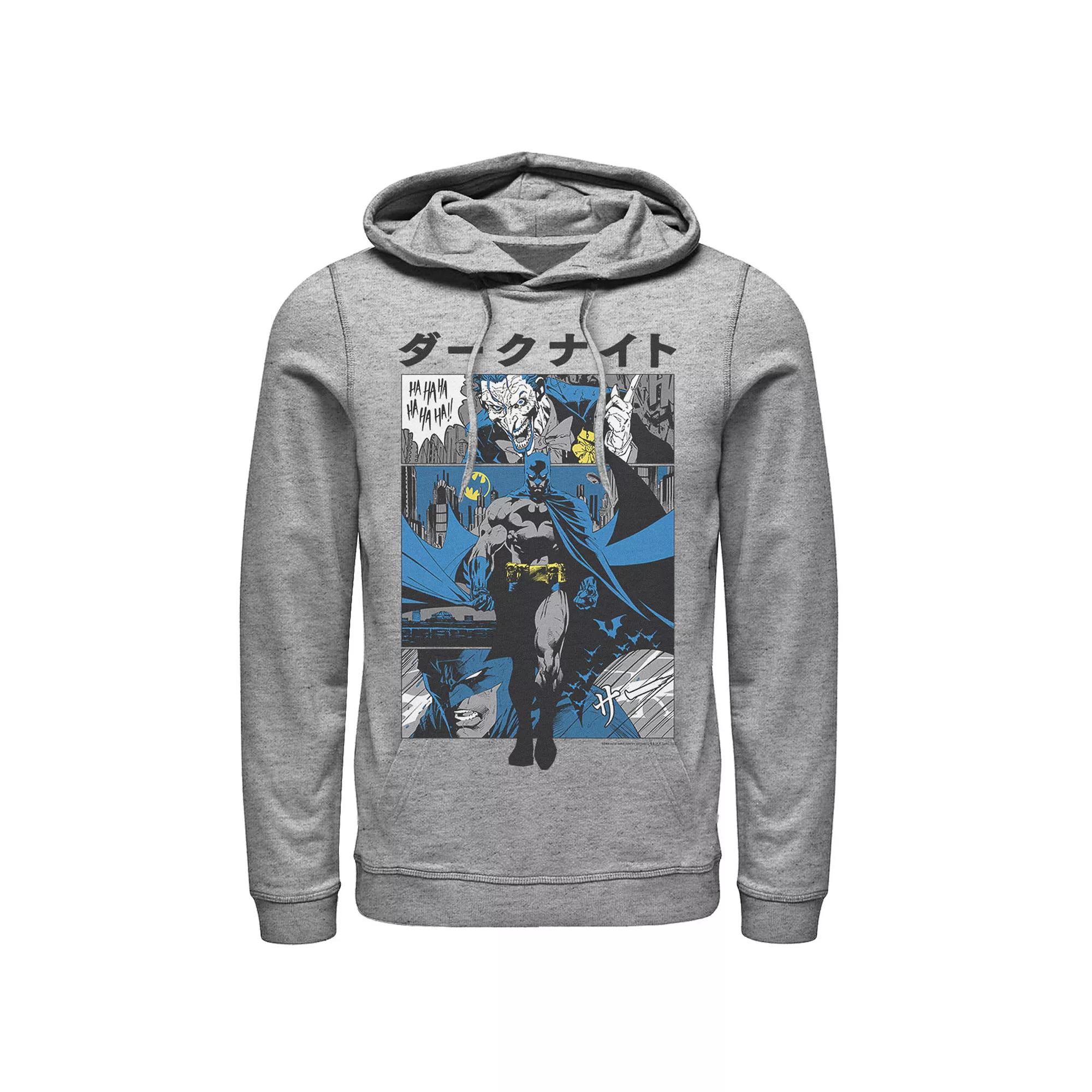 Men's DC Comics Batman Kanji Comic Panels Hoodie,  Product Image