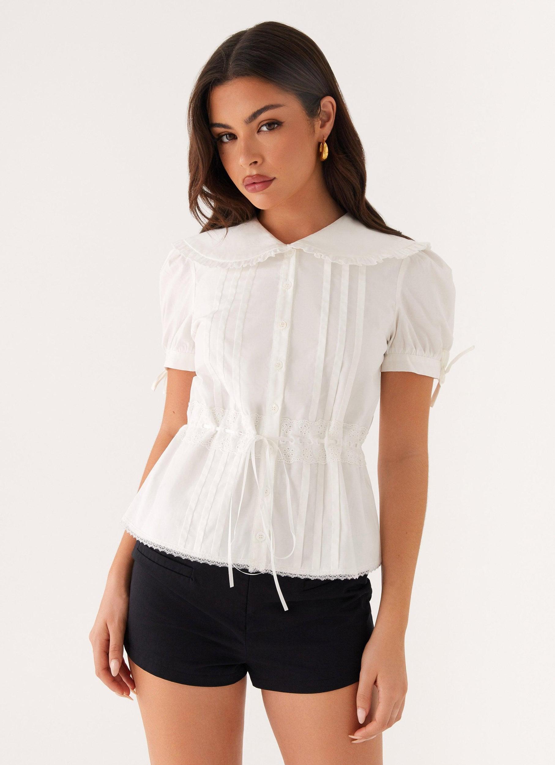 Valerie Blouse - White Product Image