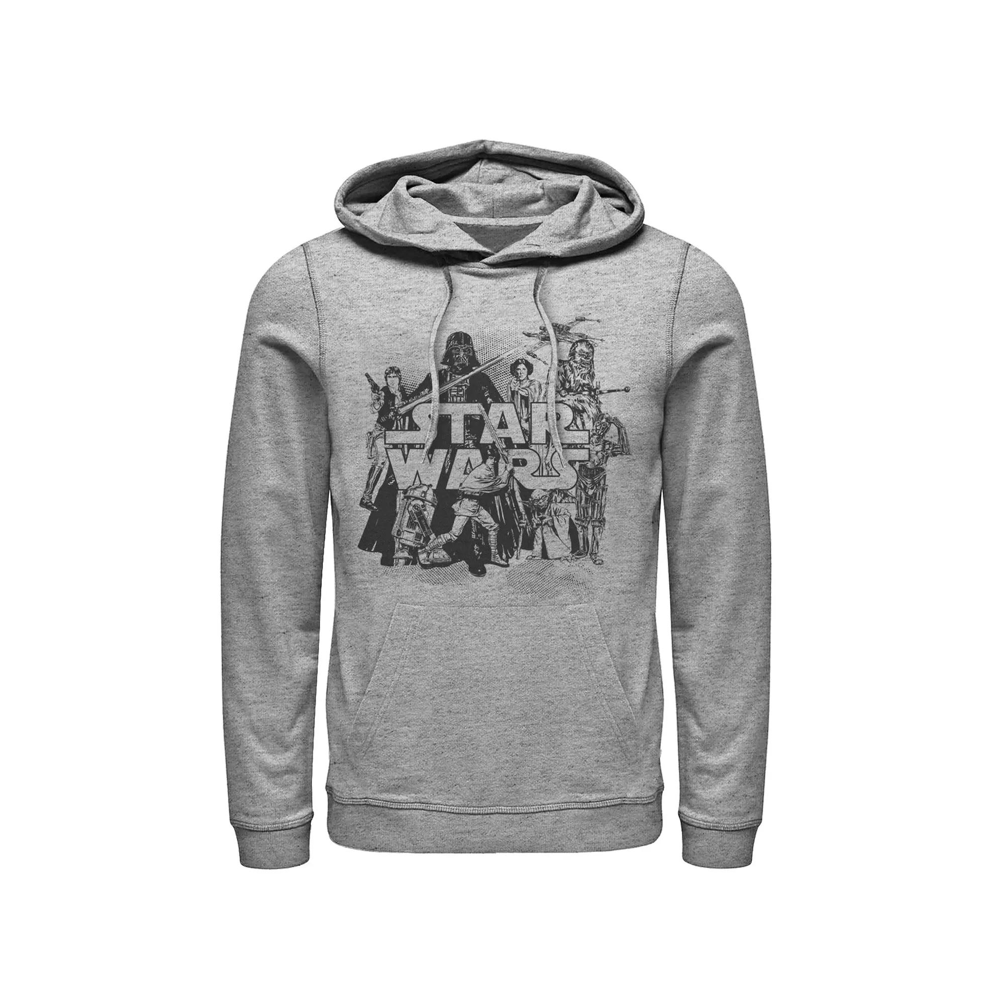 Men's Star Wars Character Collage Hoodie,  Product Image