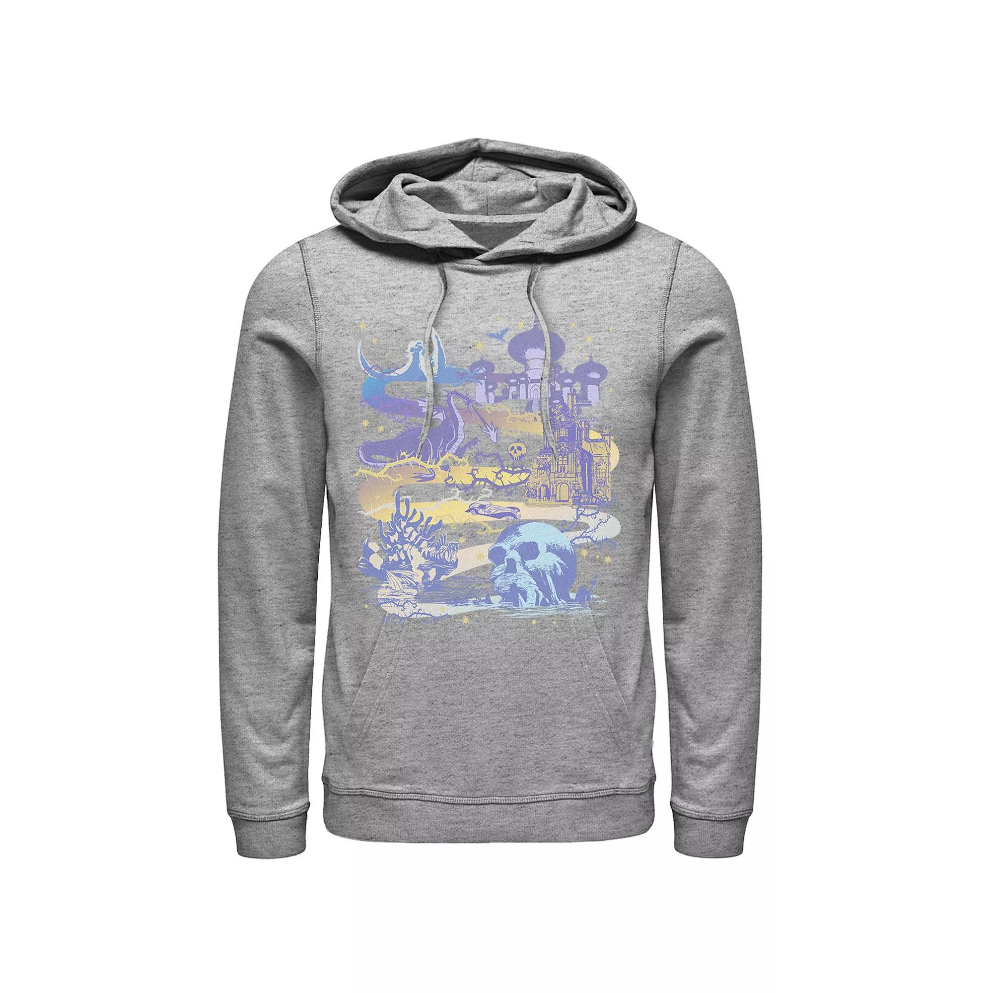 Disney Villains Men's Map Hoodie,  Product Image