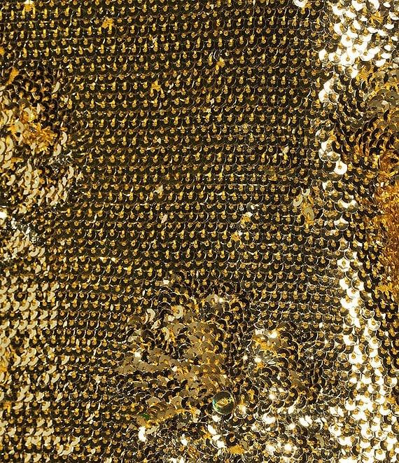 FRANCES VALENTINE Taylor Floral Sequin Bracelet Sleeve Top Product Image