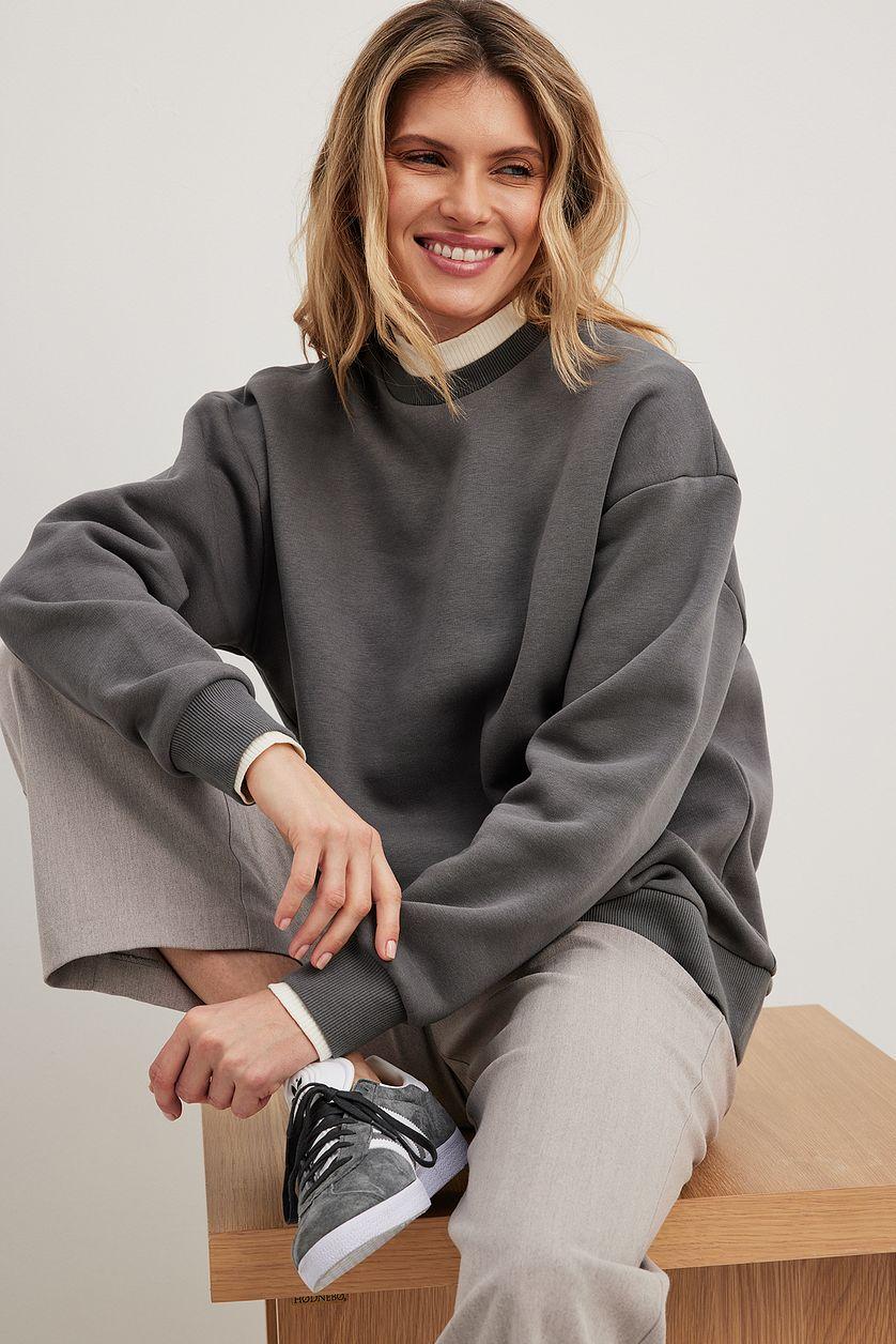 Oversized Sweatshirt Blue Product Image
