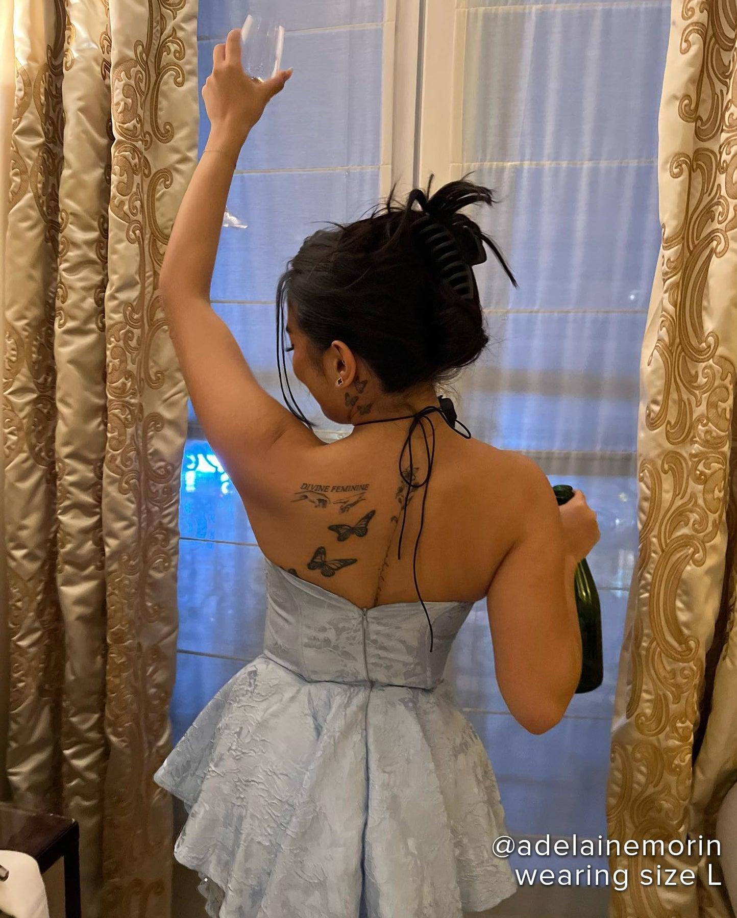 Airina Dress (Blue) Product Image