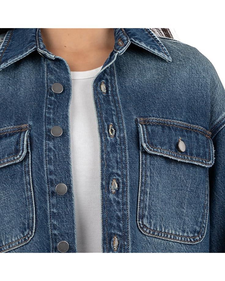 Women's KUT from the Kloth LANA JACKET-DROP SHOULDER /PATCH FLAPS FRONT POCKETS Product Image