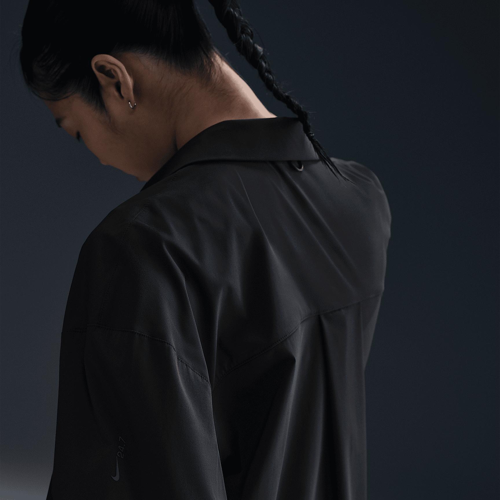 Nike Womens 24.7 PerfectStretch Dri-FIT Oversized Long-Sleeve Shirt | HM8385-455 Product Image