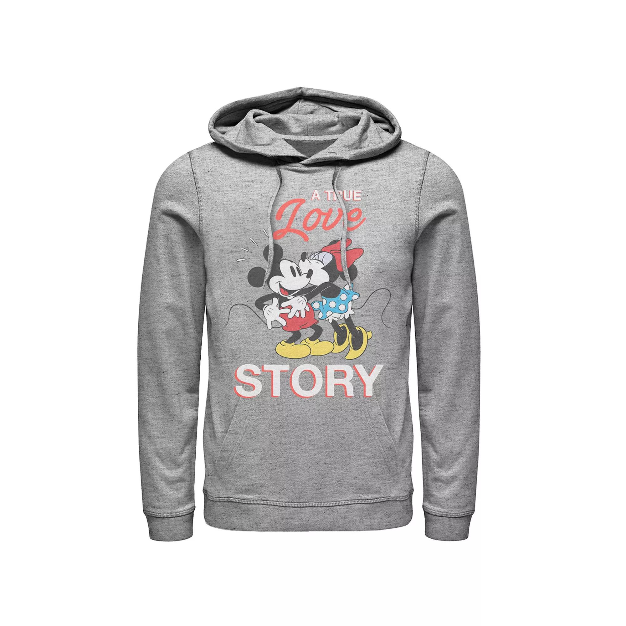 Disney's Mickey & Minnie Mouse Valentine Love Men's Hoodie,  Product Image