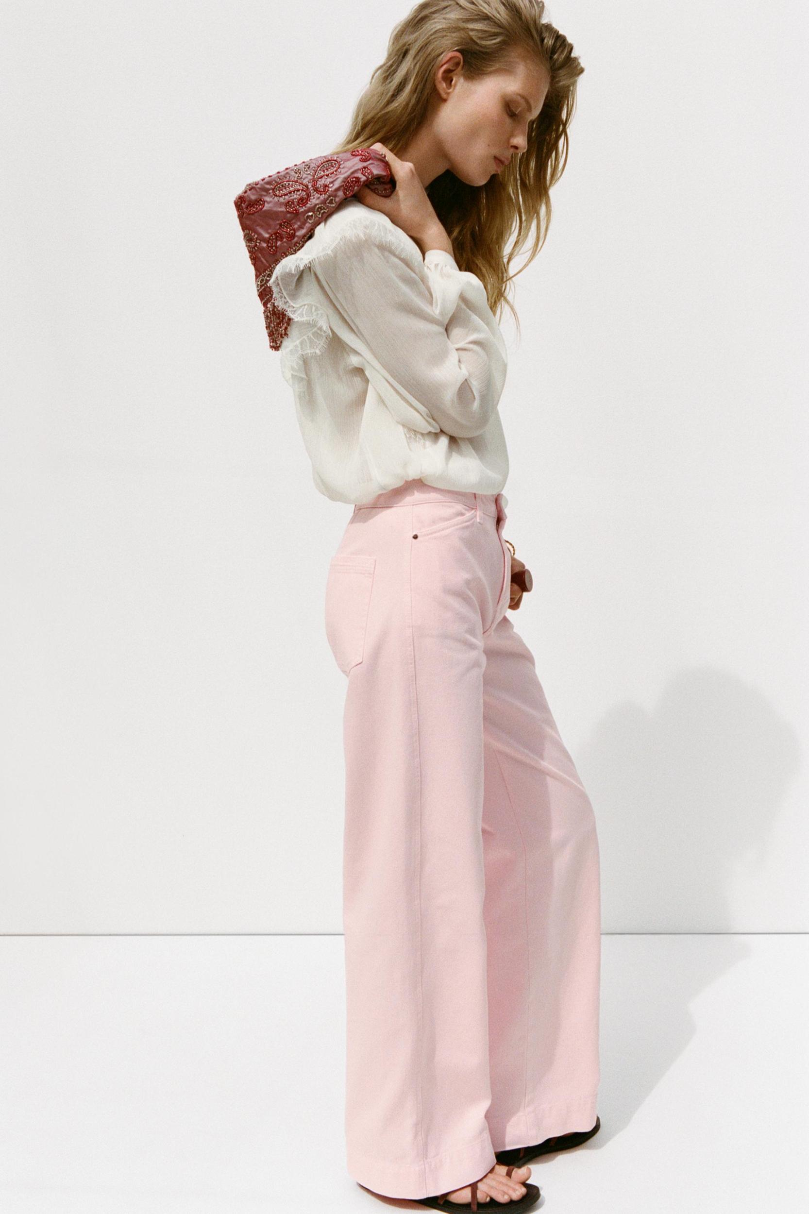 Z1975 HIGH WAIST WIDE LEG JEANS Product Image