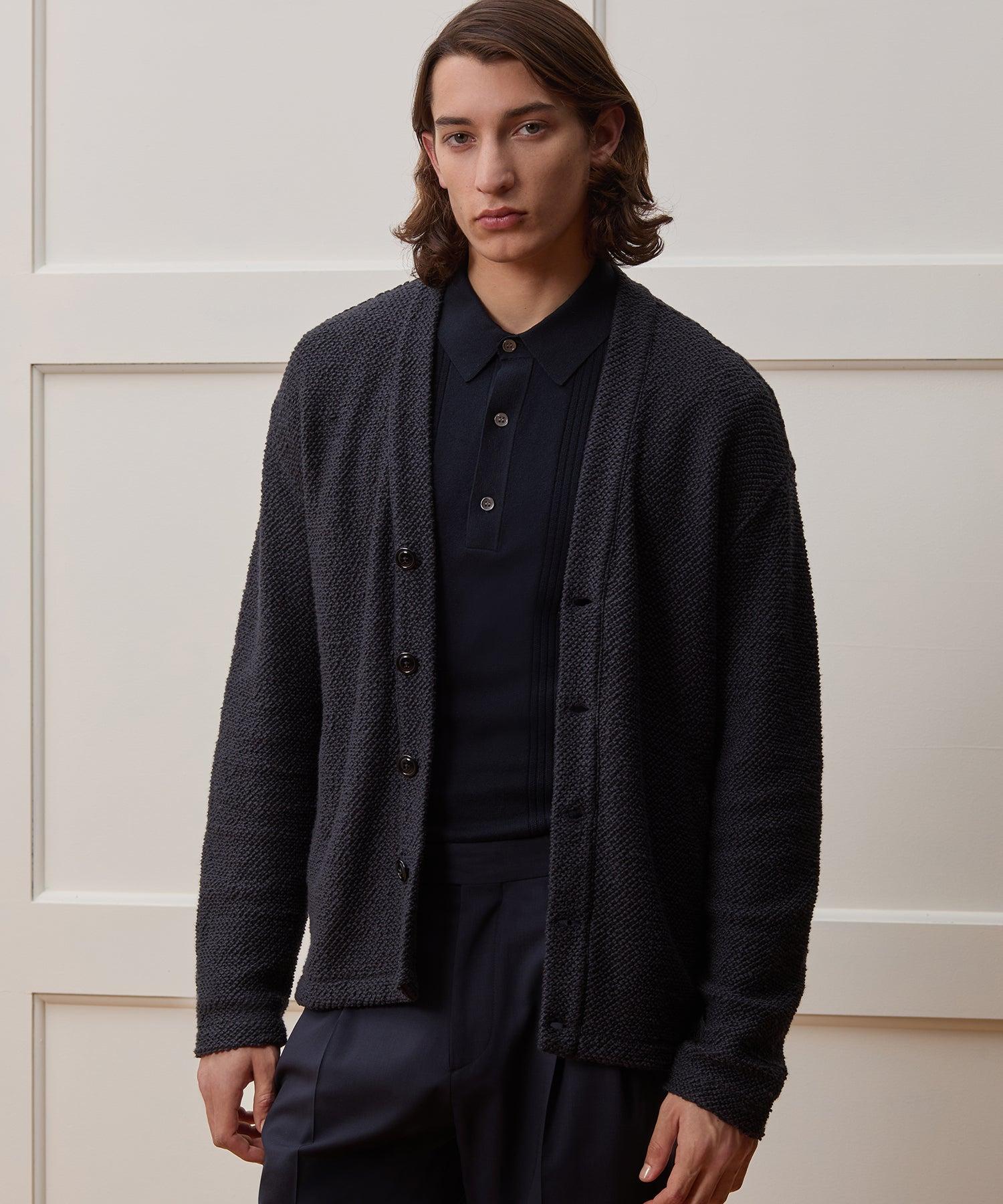 Cotton Boucle Cardigan Product Image