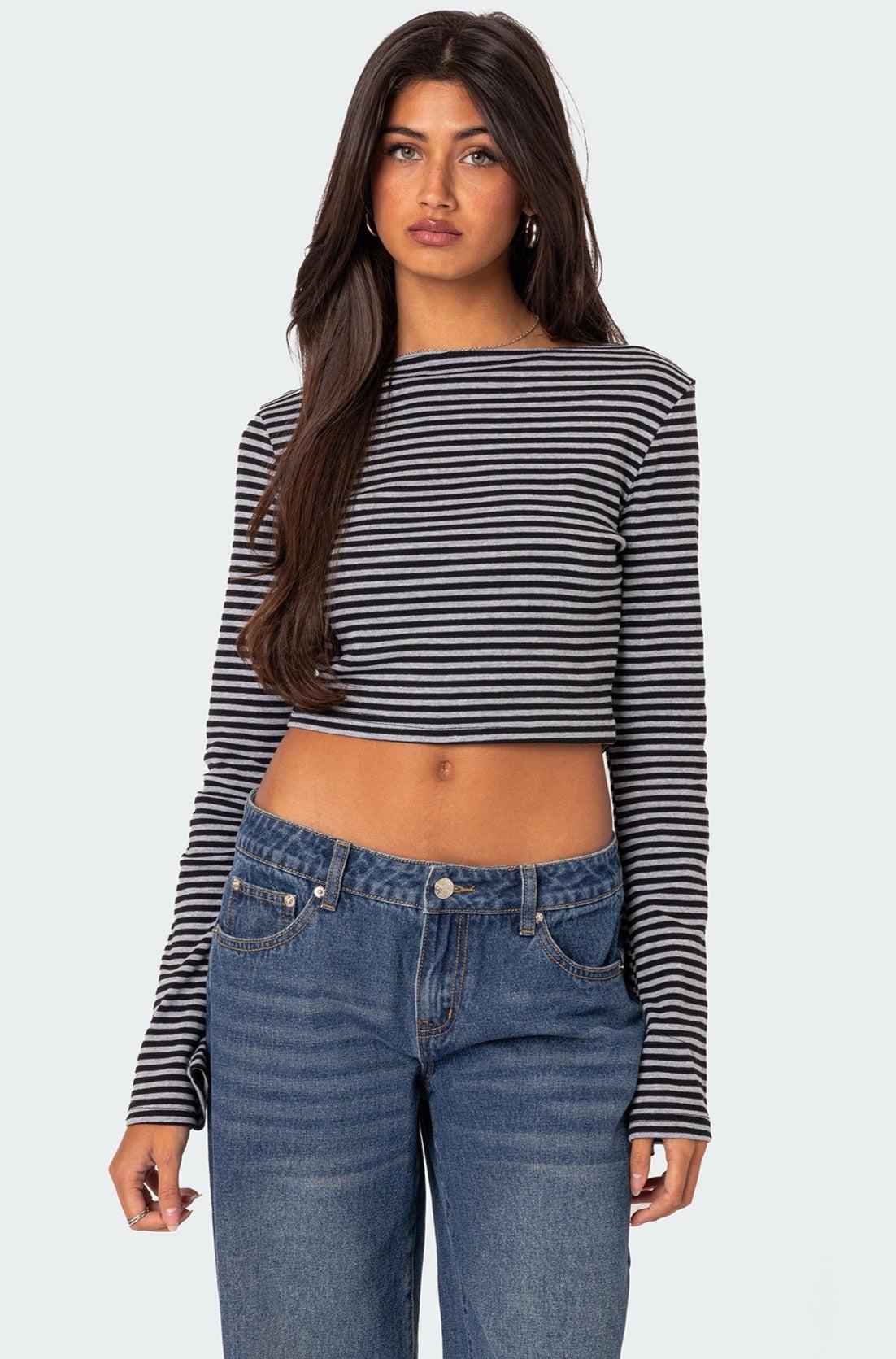 Charlee Striped Top Product Image