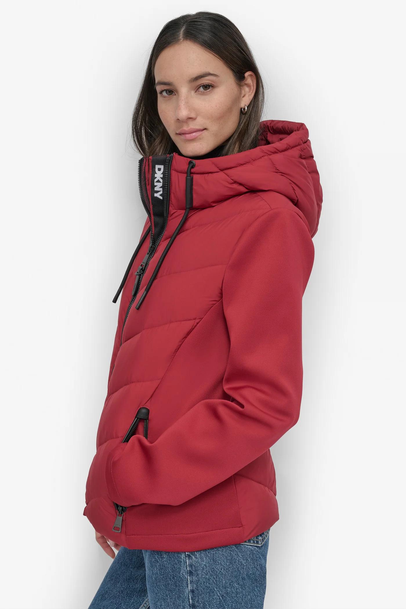 MIXED MEDIA LIGHT WEIGHT PUFFER Product Image