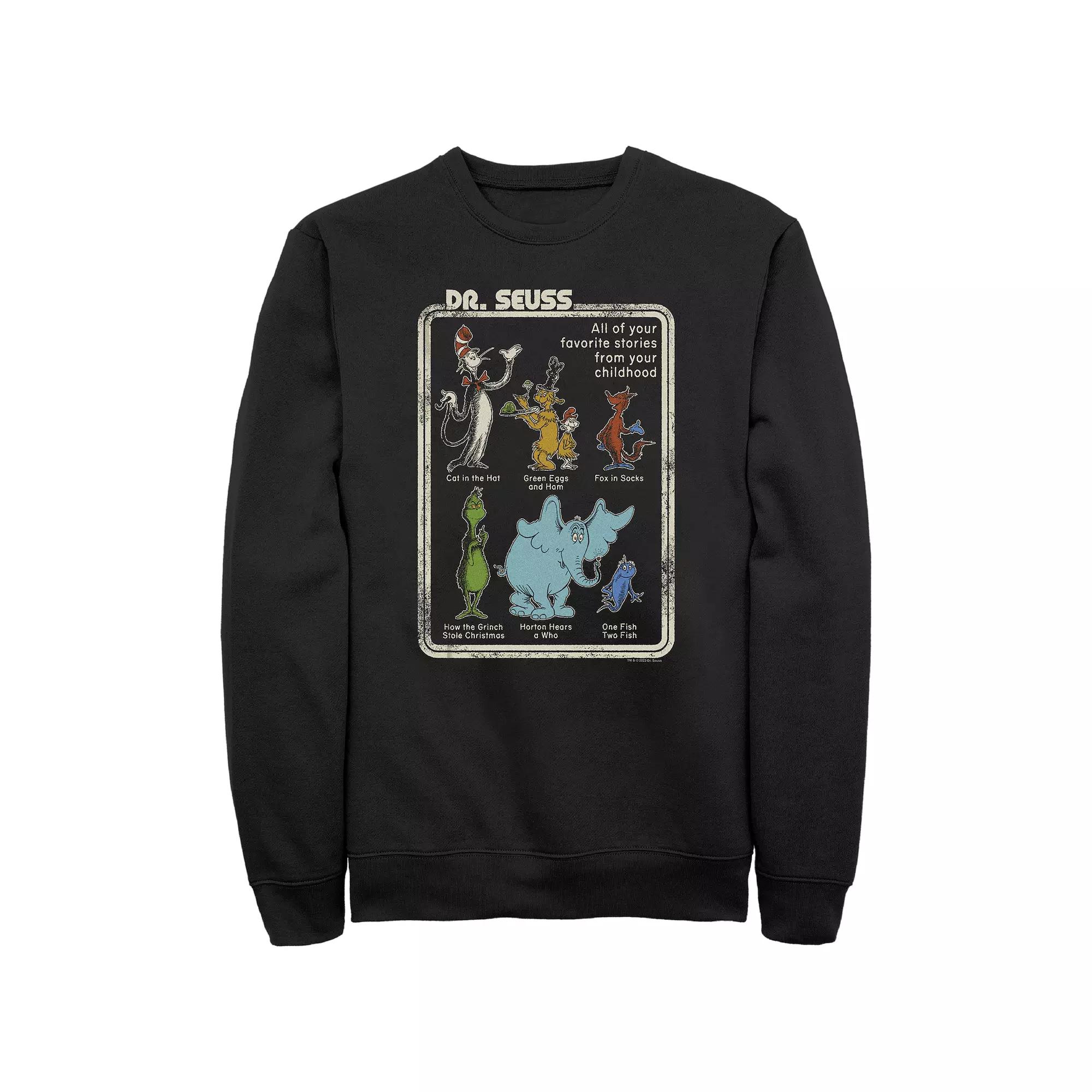 Men's Dr. Seuss Stories From Your Childhood Graphic Fleece,  Product Image