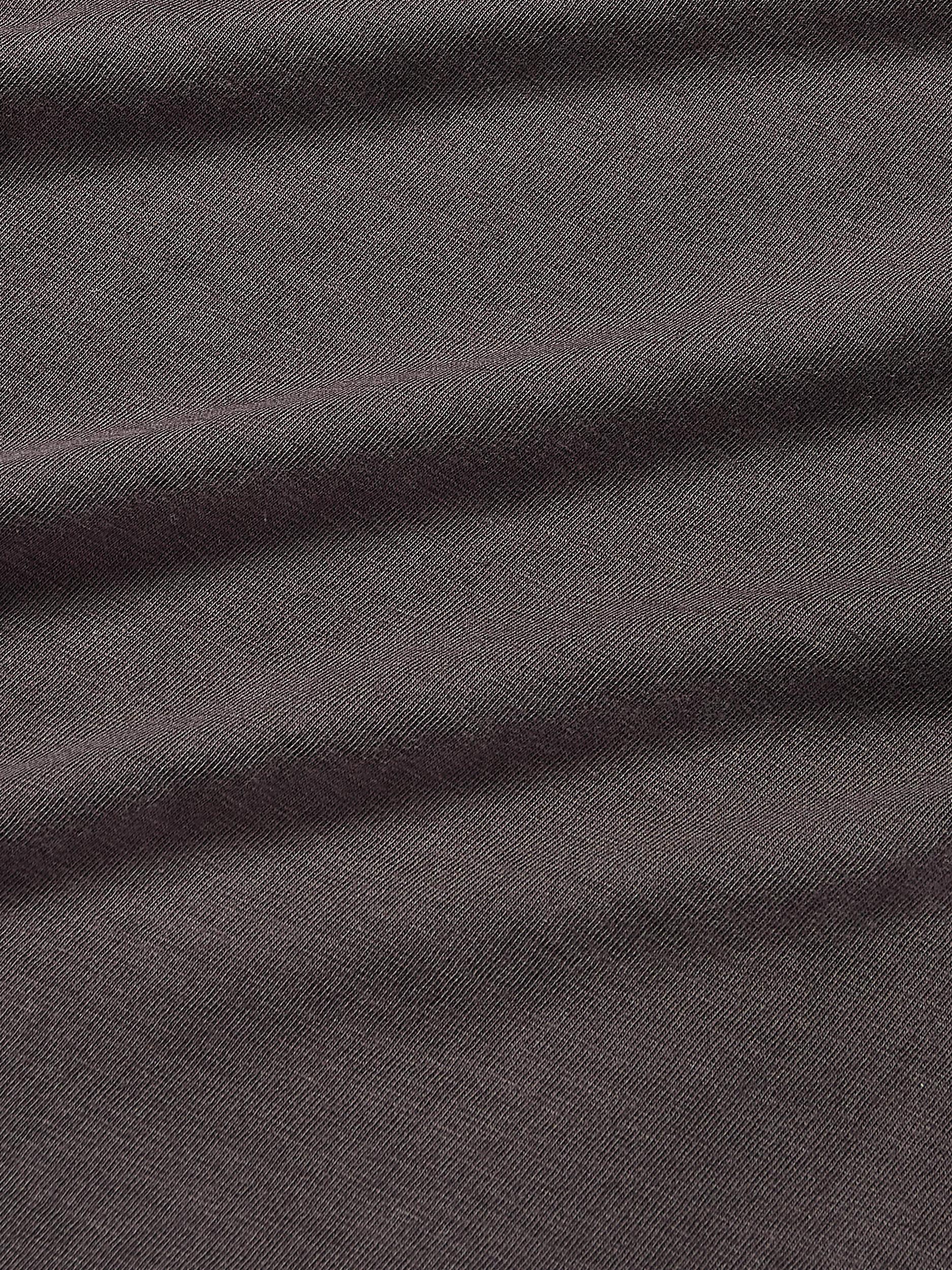 Sunwashed Crew Tee - Washed Black Female Product Image