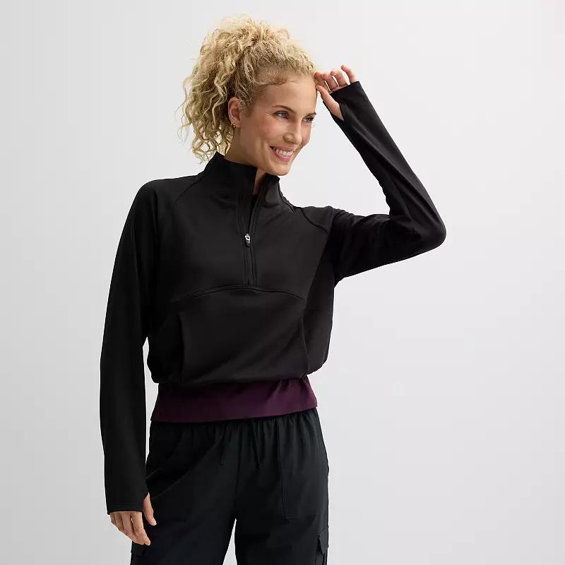 Womens Tek Gear Warm Gear Half-Zip Jacket Product Image