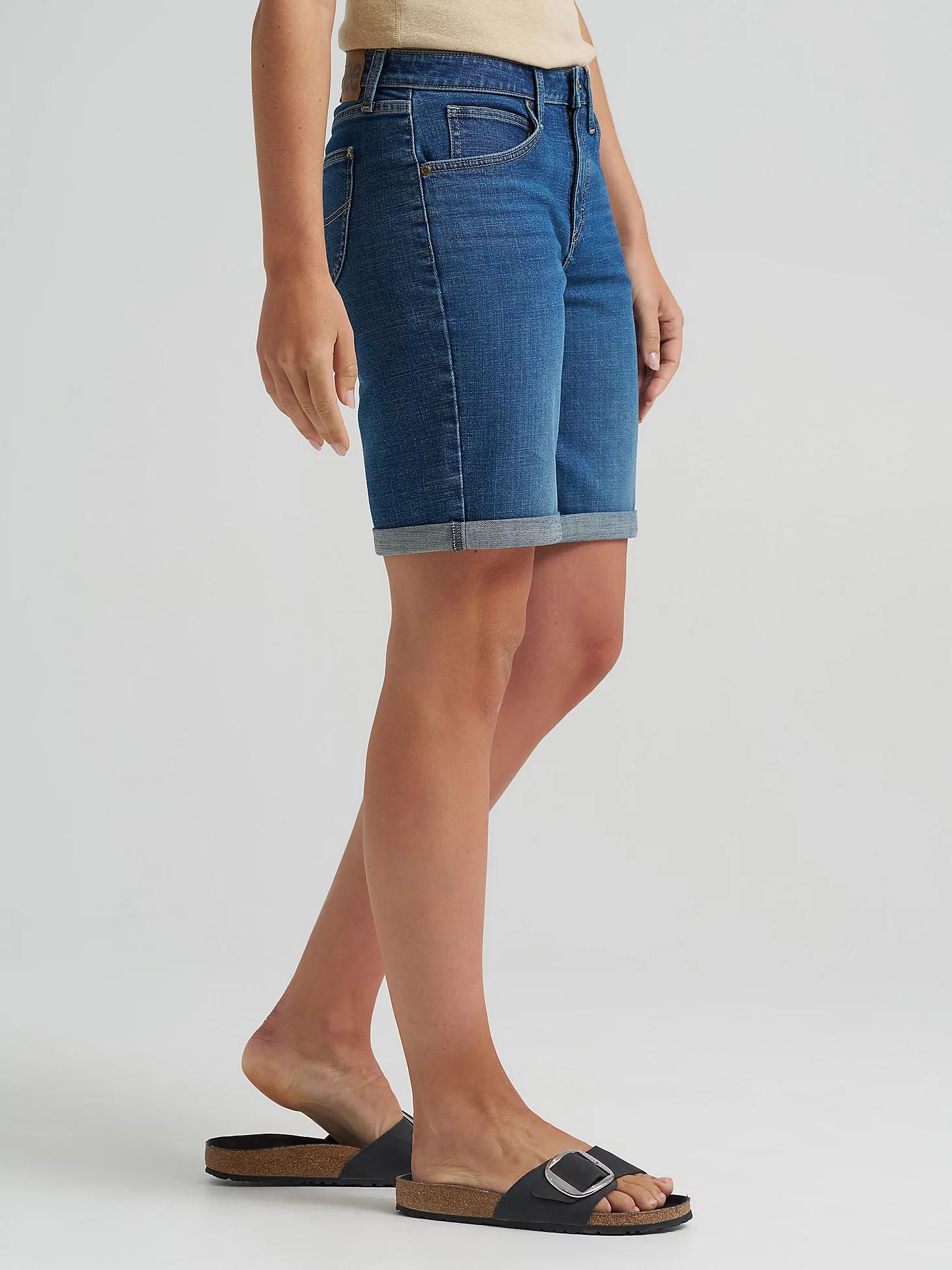Women's Legendary Relaxed Denim Bermuda | Women's Shorts | Lee® Product Image