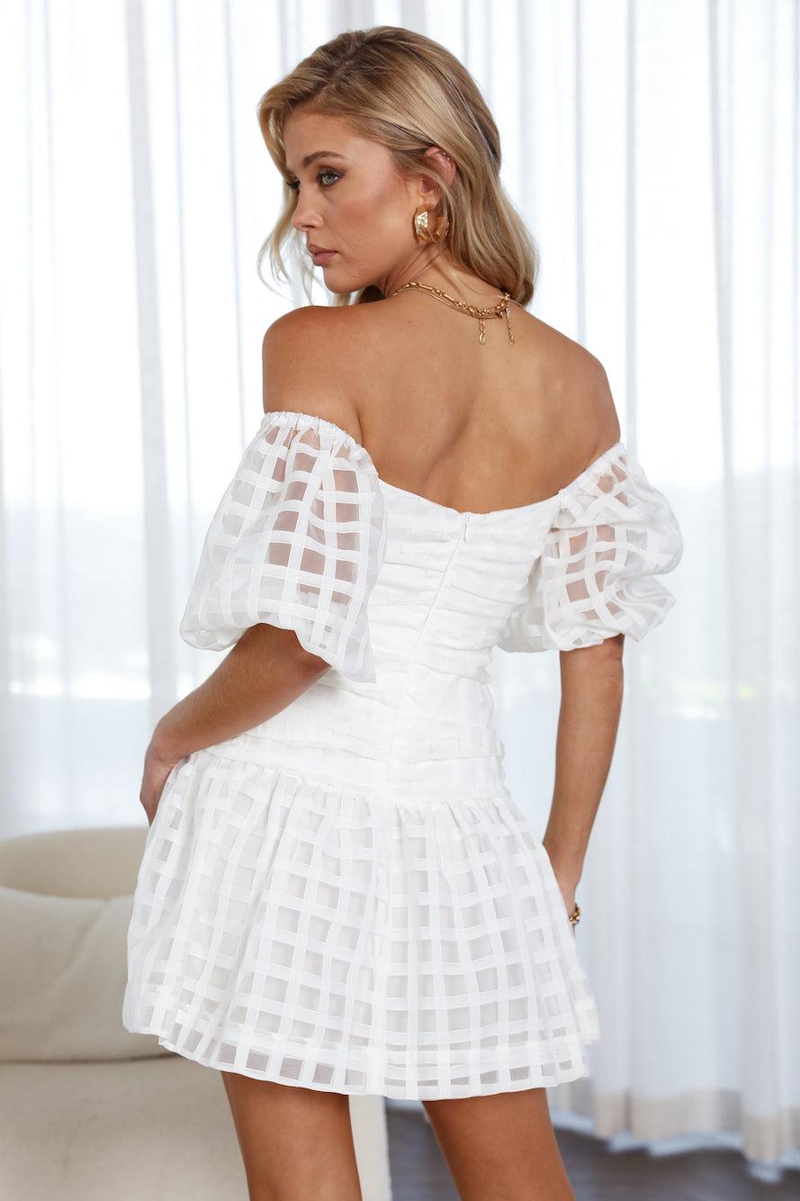 Gal Pal Mini Dress White Product Image