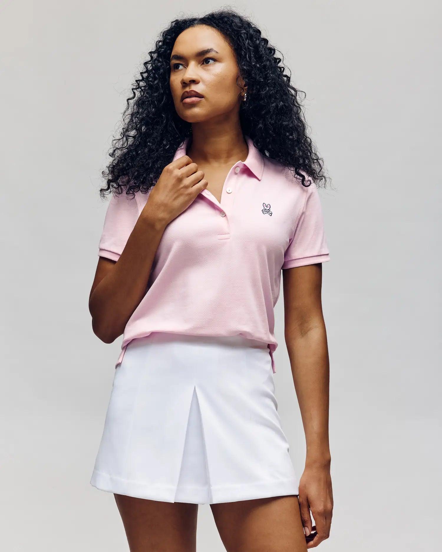 WOMENS PIQUE POLO - WT0100003 Female Product Image