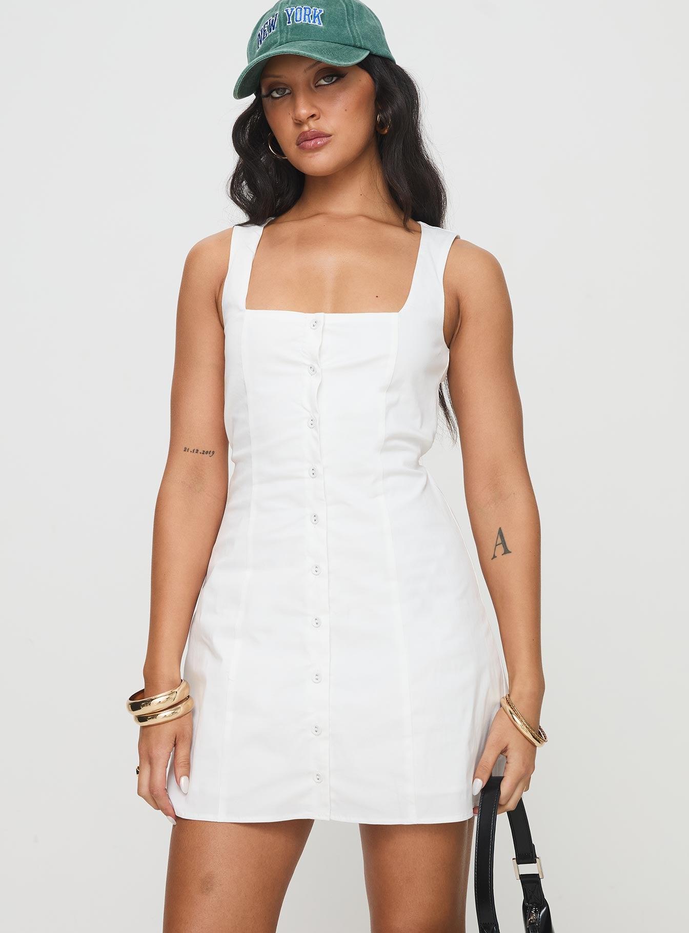 Talisse Dress White Product Image