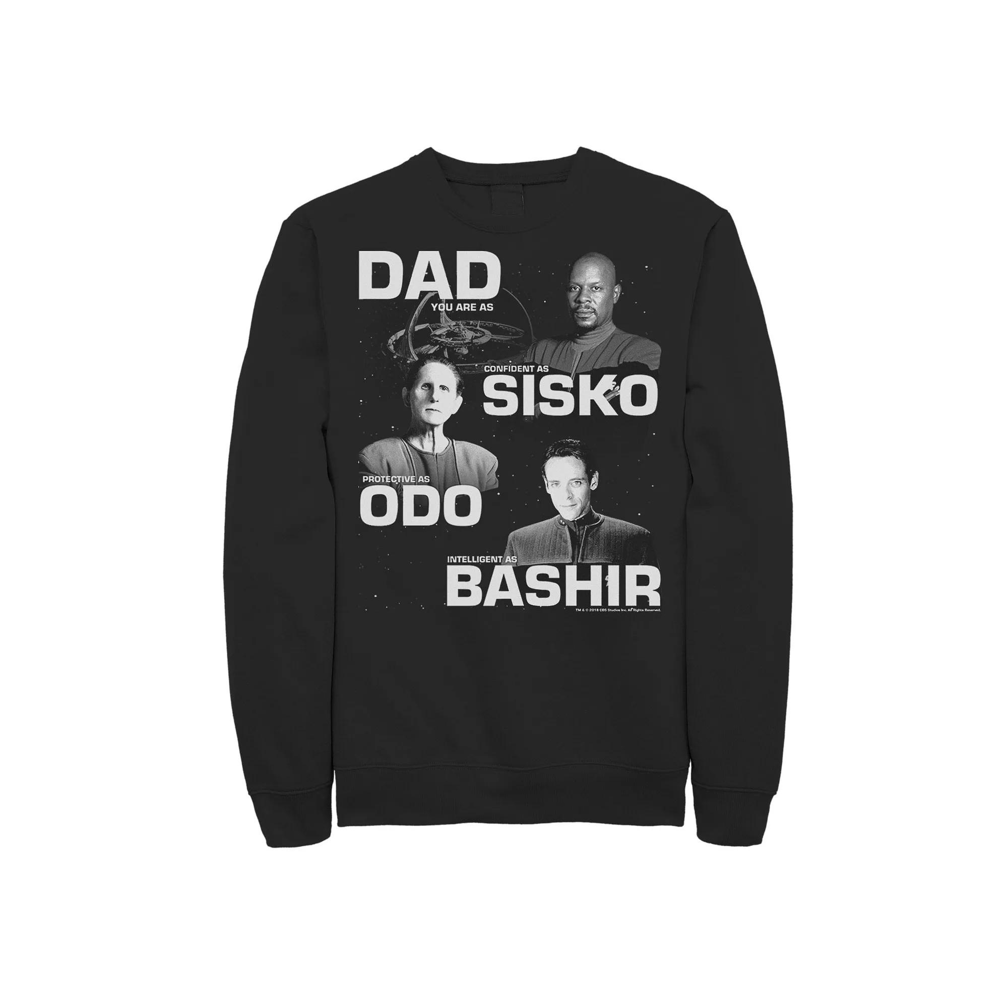 Men's Star Trek Deep Space Nine Dad You Are As Sweatshirt,  Product Image