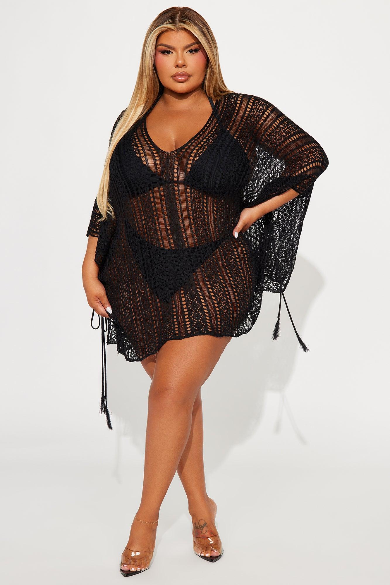 Althea Swim Cover Up - Black Product Image