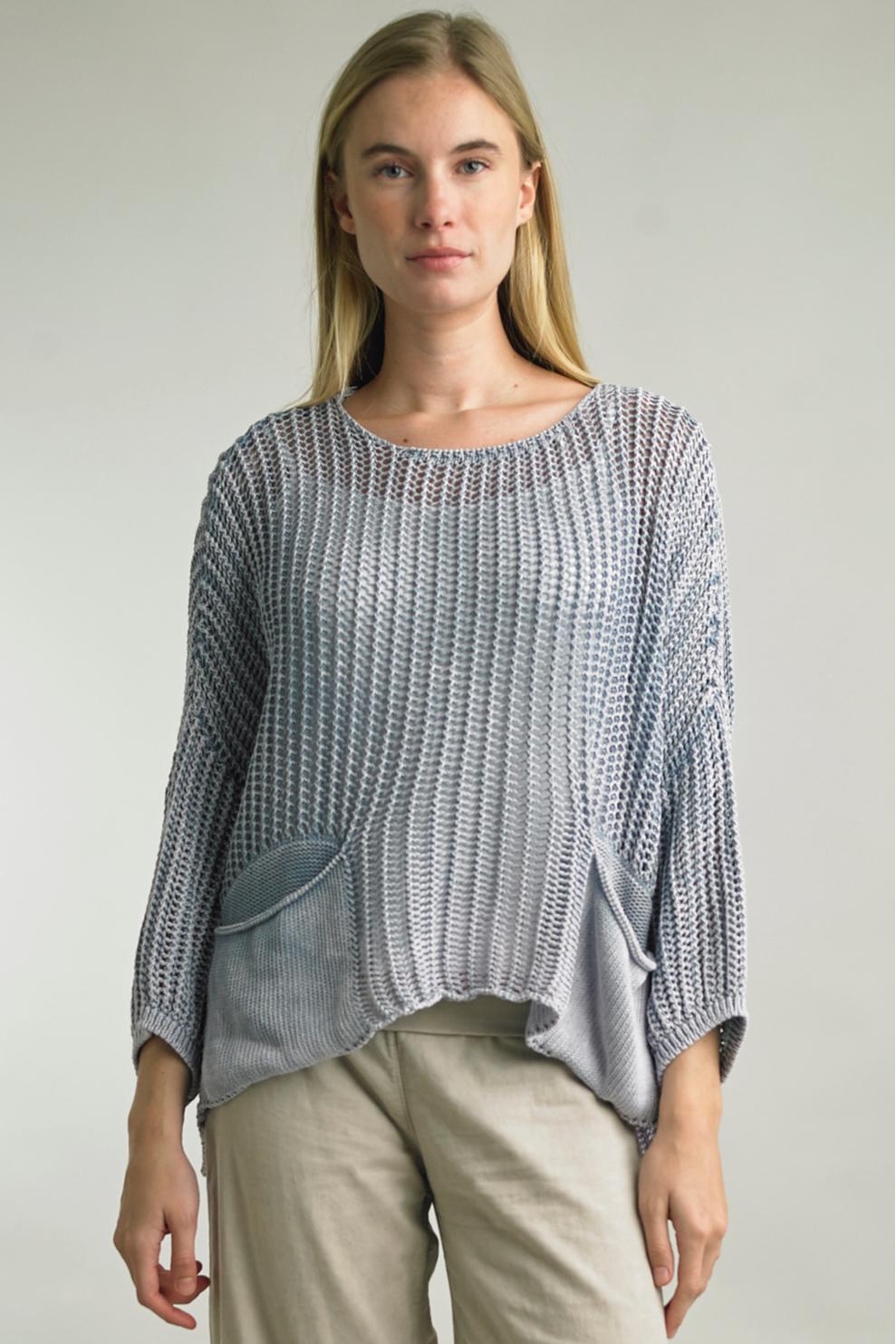 Crochet Sweater Top Product Image