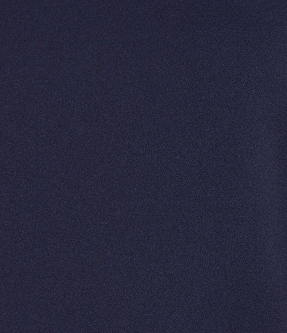 Ming Wang Stretch Deco Crepe Scoop Neck Sleeveless Top Product Image