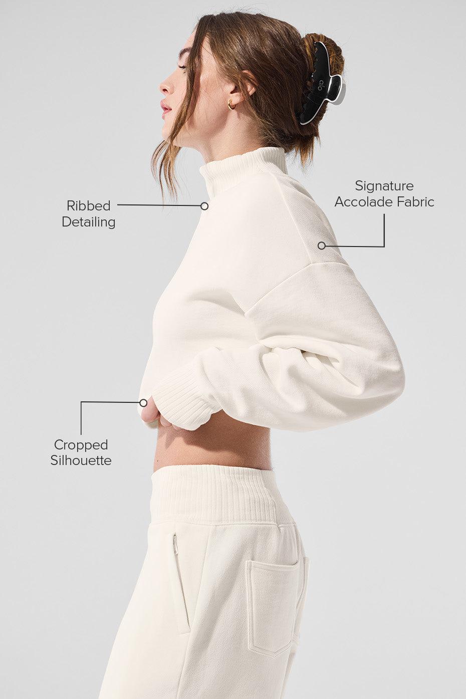 Cropped Serenity Coverup - Ivory Product Image