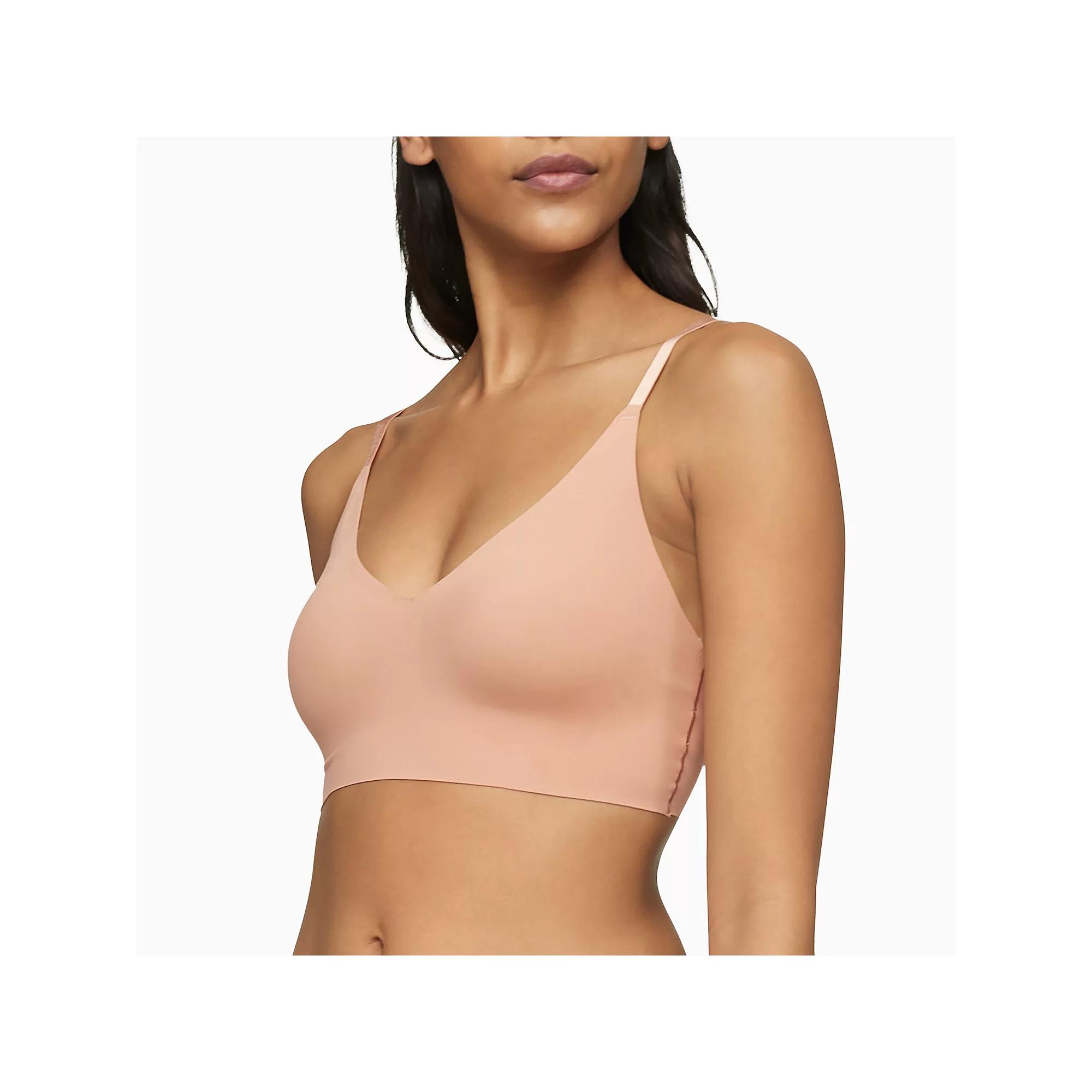 Calvin Klein Invisibles Comfort Lightly Lined Triangle Bralette QF5753, Women's,  Product Image